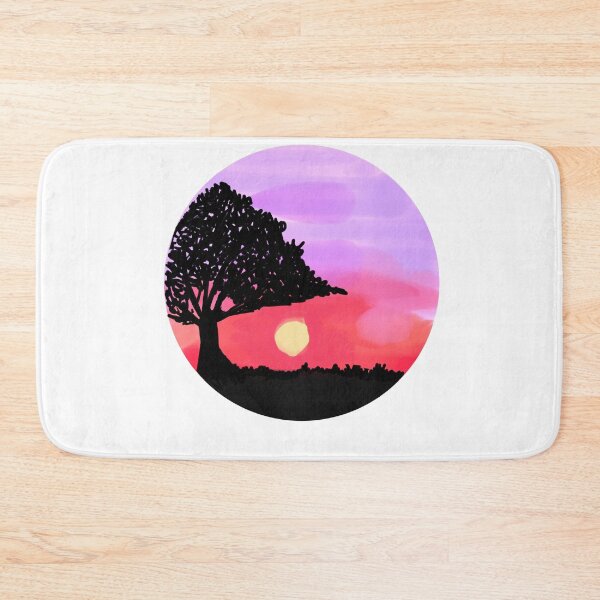 Item preview, Water Color Sunset Tree designed and sold by KatharineArt.