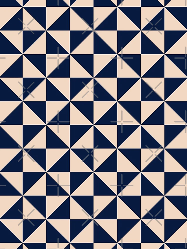 Thumbnail 5 of 5, iPhone Case, Patterns blue Square designed and sold by Patternsonly.