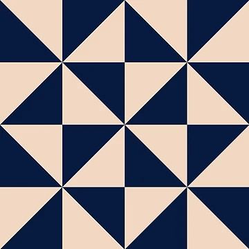 Artwork thumbnail, Patterns blue Square by Patternsonly