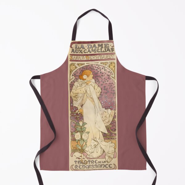 Item preview, La Dame aux Camelias by Alphonse Mucha designed and sold by Erika Bartha.