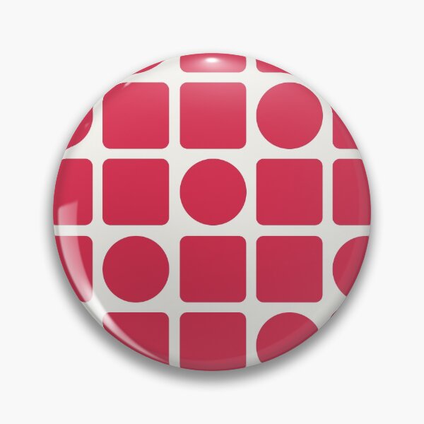 Artikelvorschau, Red Circle And Square Patterns entworfen und verkauft von Patternsonly.