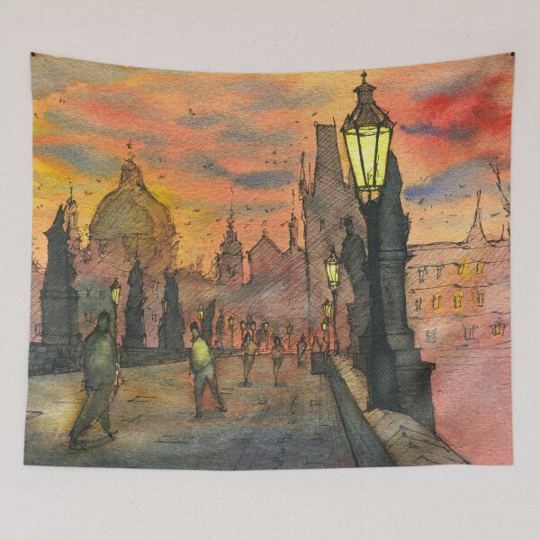 Item preview, Czech Republic - Charles Bridge, Prague designed and sold by darrenyeoart.