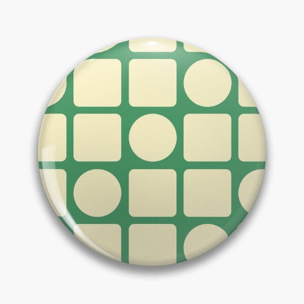 Artikelvorschau, green background Circle And Square Patterns entworfen und verkauft von Patternsonly.