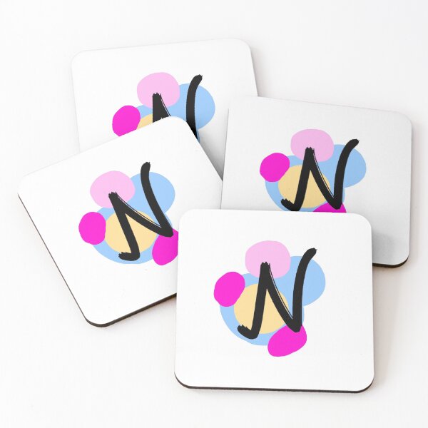 Item preview, Colorful Letter N designed and sold by ameliaesmith.
