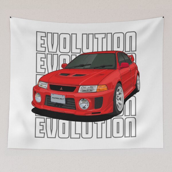 Item preview, Mitsubishi Evolution V Essential T-Shirt designed and sold by squeal tires.