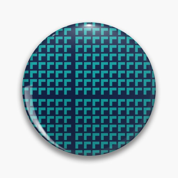 Aperçu de l'œuvre Pattern blue Square créée et vendue par Patternsonly.