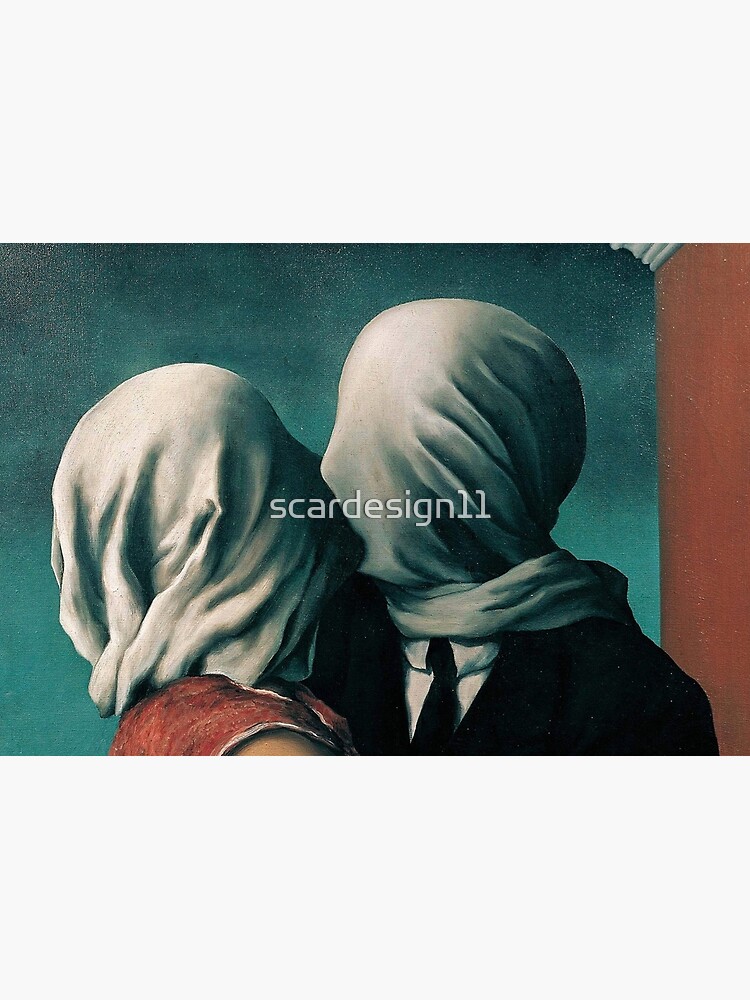 Rene Magritte The Lovers by scardesign11