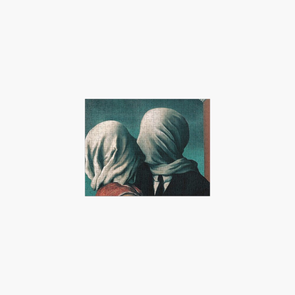 Rene Magritte The Lovers Jigsaw Puzzle