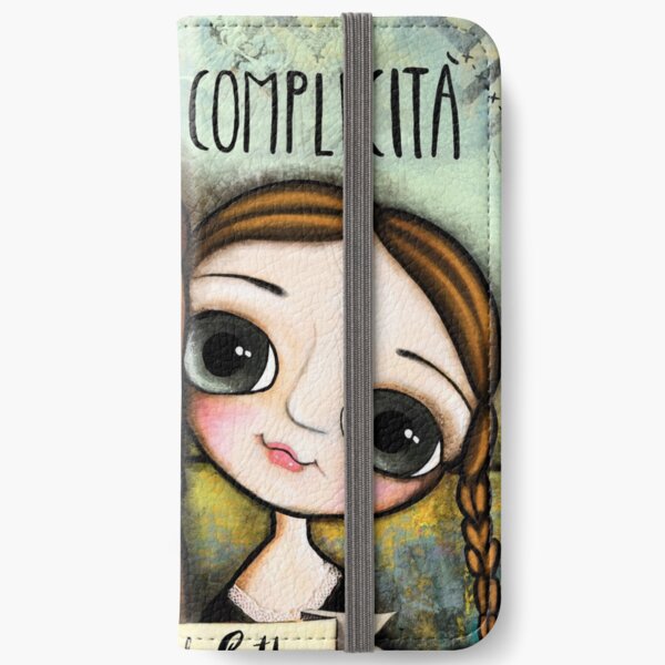 The girl and the horse iPhone Wallet