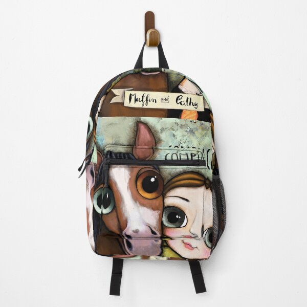 The girl and the horse Backpack