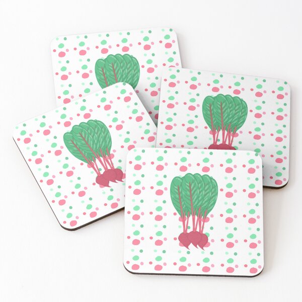 Item preview, Beets on polka dots designed and sold by Drizzleonrice.