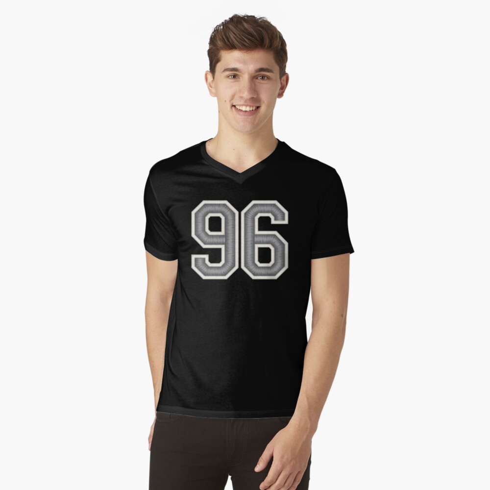 #96 Number 96 Sports. Jersey T-shirt My Favorite Player #96