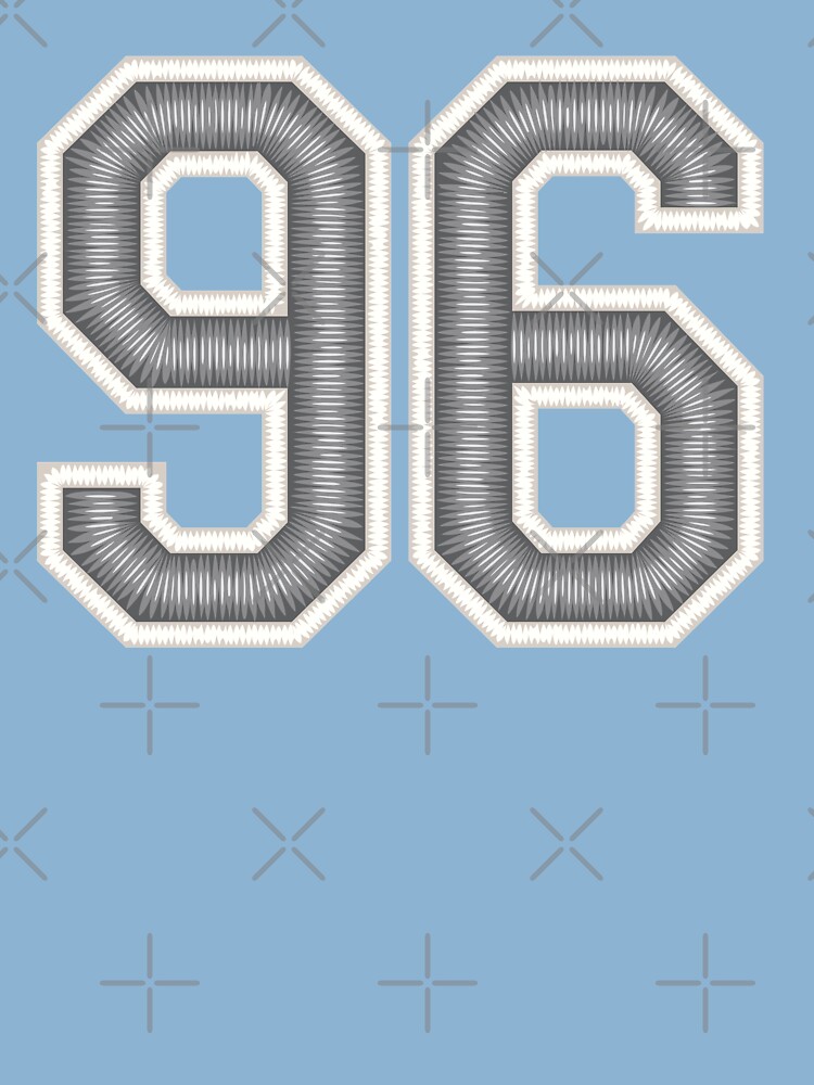  #96 Number 96 Sports. Jersey T-shirt My Favorite