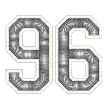 96 jersey jerseys number 96 jersey Sport | Art Board Print