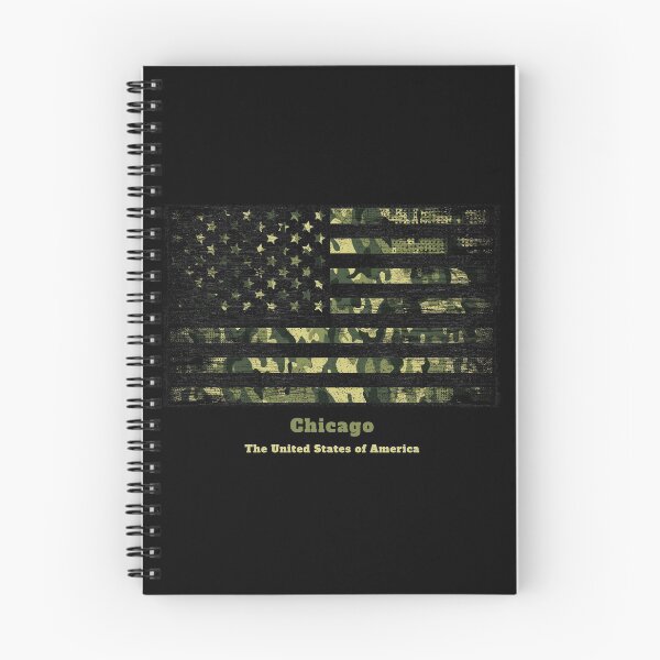 Item preview, Chicago Camouflage Military Camo My City US Flag designed and sold by HelloFromAja.