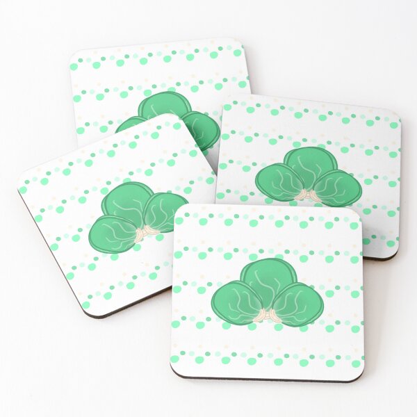 Item preview, Brussel Sprouts on polka dots designed and sold by Drizzleonrice.