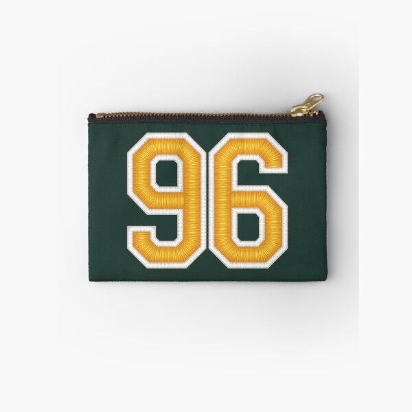 Item preview, 96 Yellow Green Jersey Sports Number Ninety-Six designed and sold by HelloFromAja.