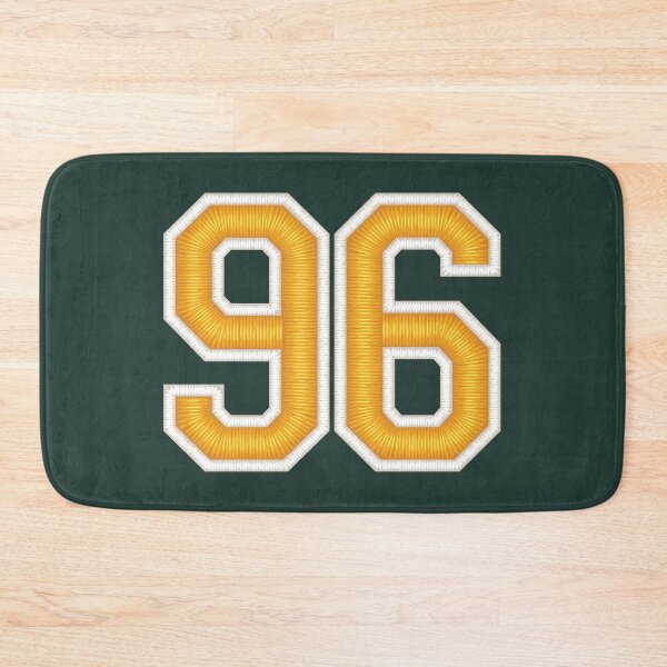 Item preview, 96 Yellow Green Jersey Sports Number Ninety-Six designed and sold by HelloFromAja.