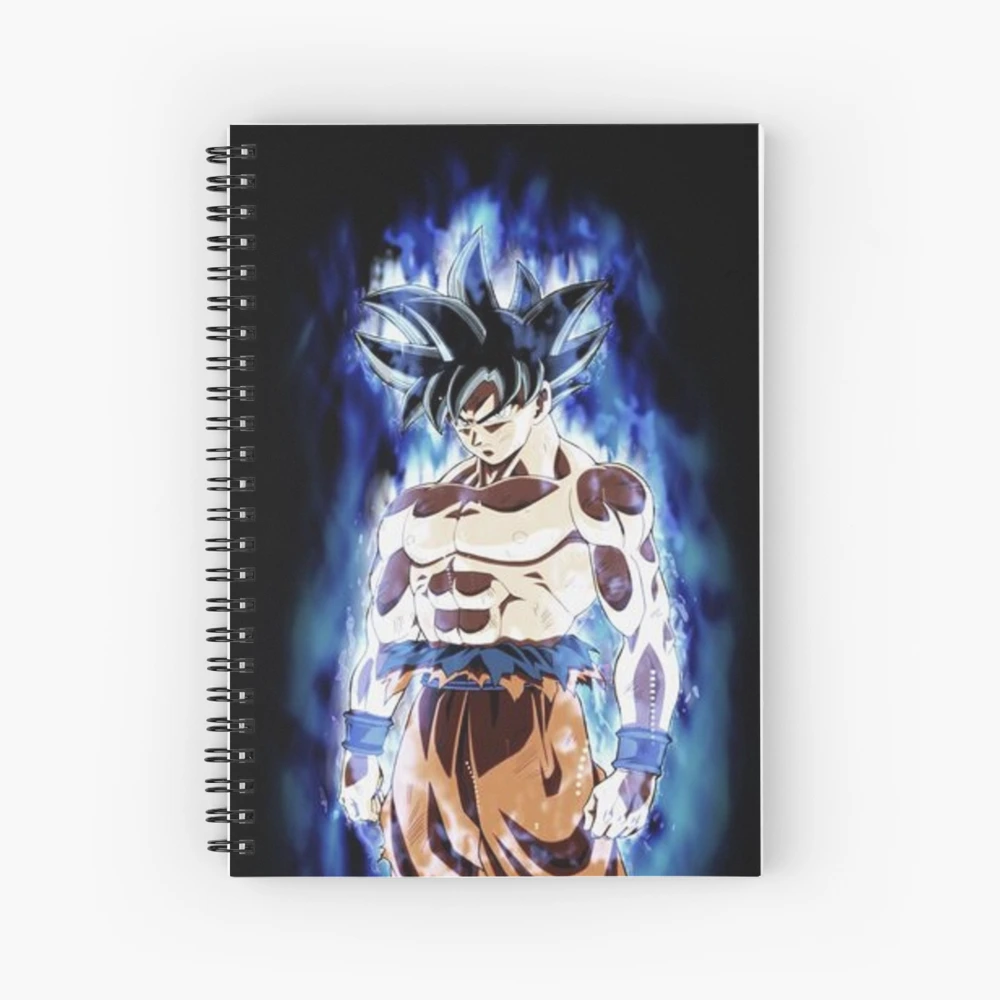 Goku artwork! Spiral Notebook for Sale by requiem147978