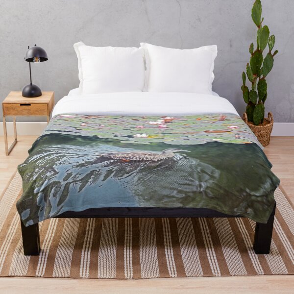 Item preview, Duck amongst the Lily Pads designed and sold by FuglyArt.