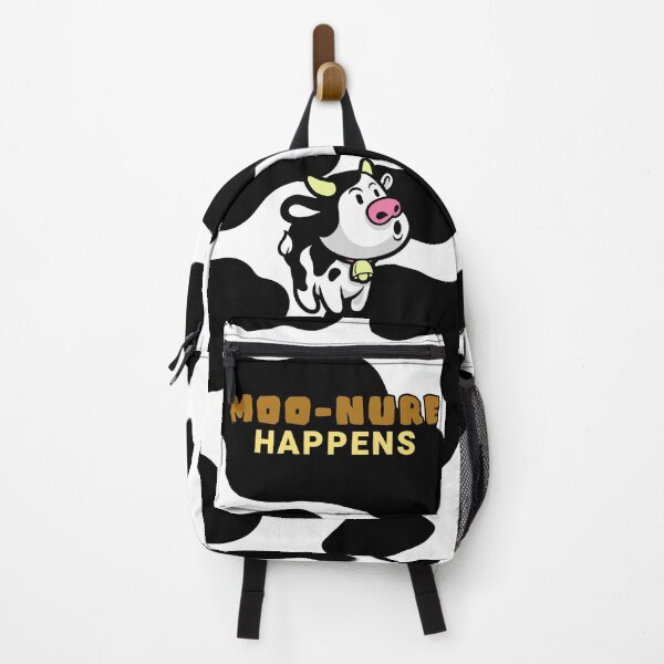 Item preview, Moo-nure Happens Cow Cute Funny Cartoon Joke Quote designed and sold by CRHPOD20.