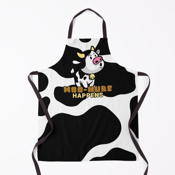 Item preview, Moo-nure Happens Cow Cute Funny Cartoon Joke Quote designed and sold by CRHPOD20.