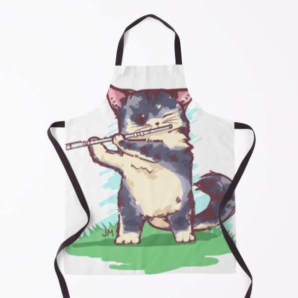 Item preview, flute cat designed and sold by Amesa14.