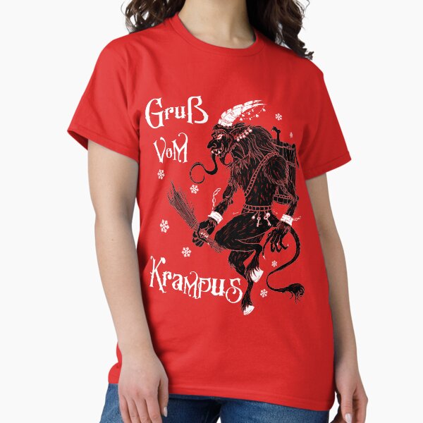 Item preview, Greetings from Krampus Funny Christmas gift designed and sold by LuminOrb.