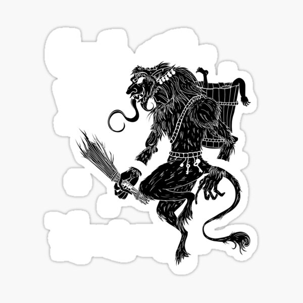 Item preview, Greetings from Krampus Funny Christmas gift designed and sold by LuminOrb.