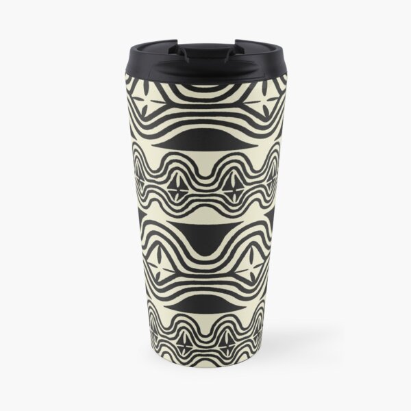 African Fabric Travel Mug