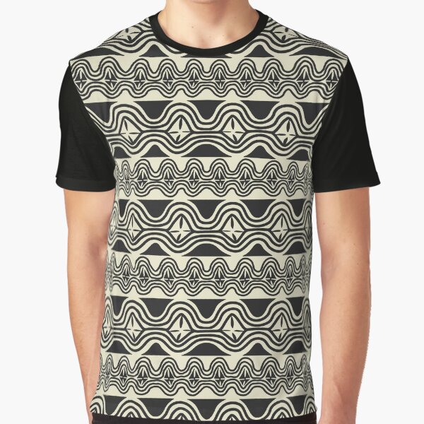 African Fabric Graphic T-Shirt