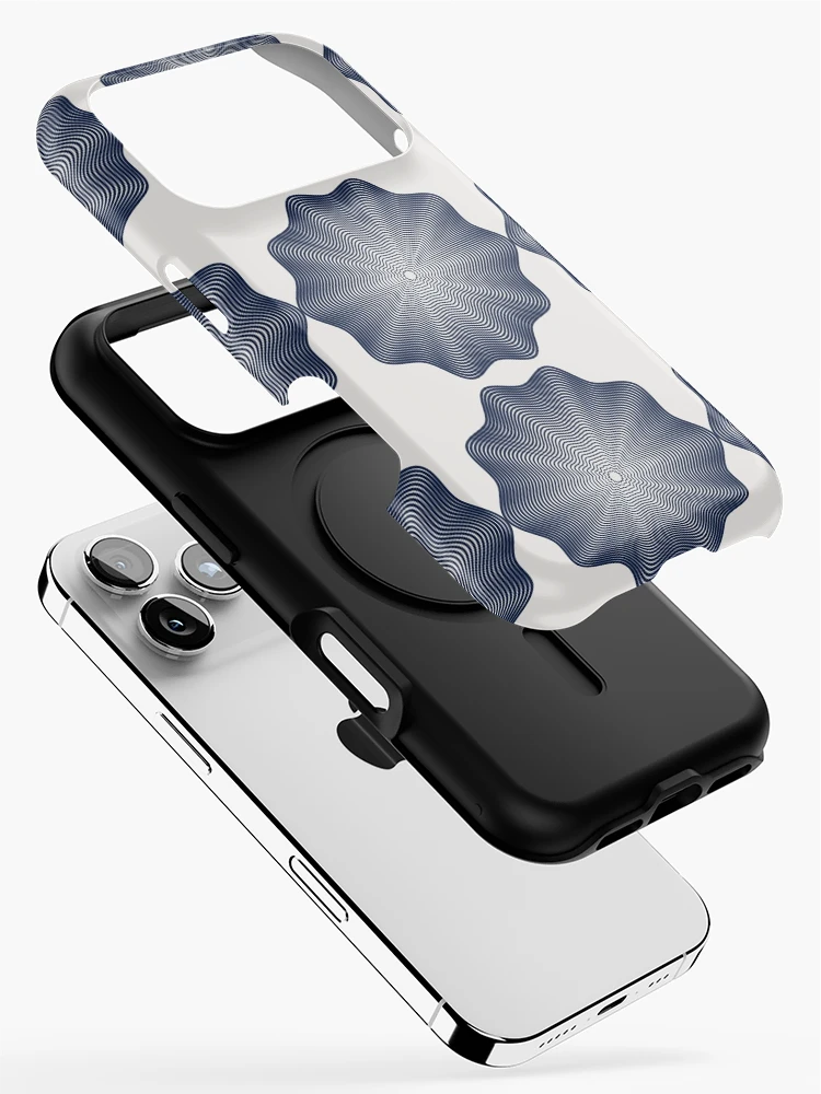 Thumbnail 2 of 4, iPhone Case, Liquid Swirl Abstract Pattern designed and sold by Patternsonly.