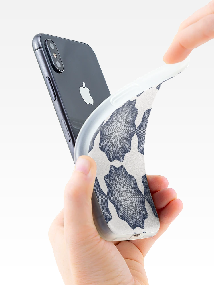 Thumbnail 4 of 5, iPhone Case, Liquid Swirl Abstract Pattern designed and sold by Patternsonly.