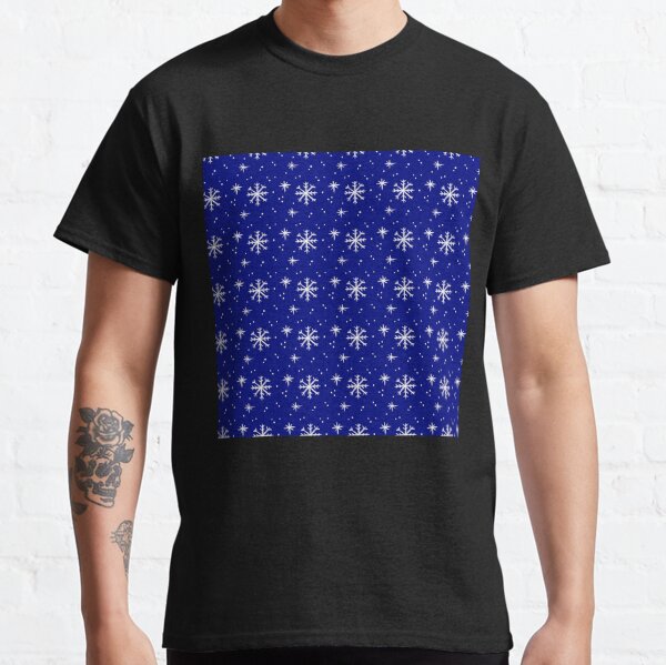 Snowflake Christmas Pattern Classic T-Shirt