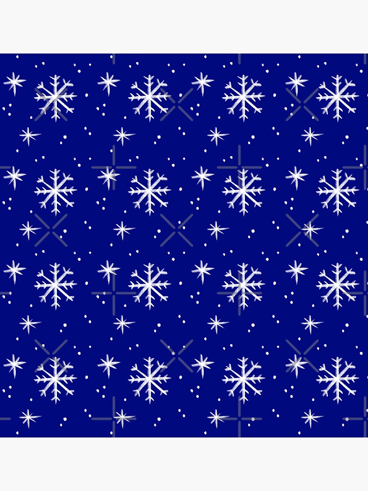 Snowflake Christmas Pattern by StellarTatter
