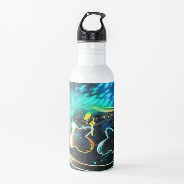 Marshmello DJ Abstract  Water Bottle