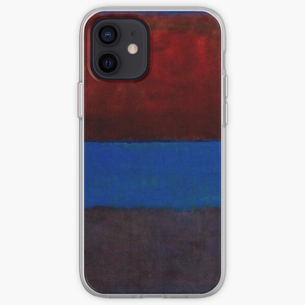 Mark Rothko | Nr. 61 (Rost und Blau) iPhone Flexible Hülle