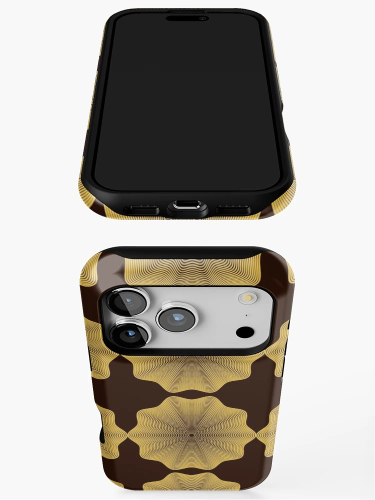 Thumbnail 3 of 4, iPhone Case, Liquid Swirl Abstract Pattern designed and sold by Patternsonly.