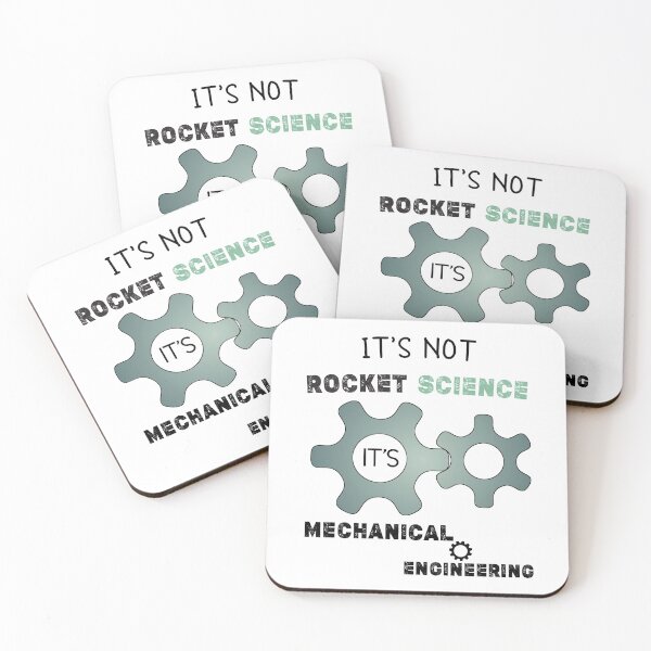 Item preview, Gadgets for mechanical engineers - mechanical engineers for colleagues - It's not rocket science it's mechanical engineering designed and sold by Essakhi12.