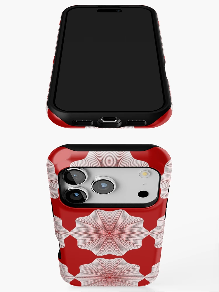 Thumbnail 3 of 4, iPhone Case, Liquid Swirl Abstract Pattern designed and sold by Patternsonly.