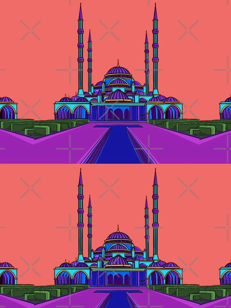Thumbnail 4 of 4, iPhone Case, Colorful Mosque designed and sold by Rooftang.