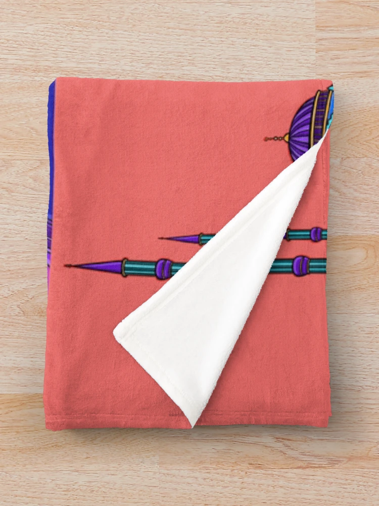 Thumbnail 3 of 6, Throw Blanket, Colorful Mosque designed and sold by Rooftang.