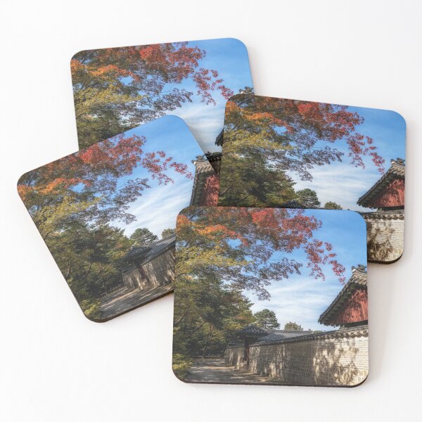 Item preview, Autumn Fall Foliage in Jongmyo Shrine designed and sold by aaronchoi.
