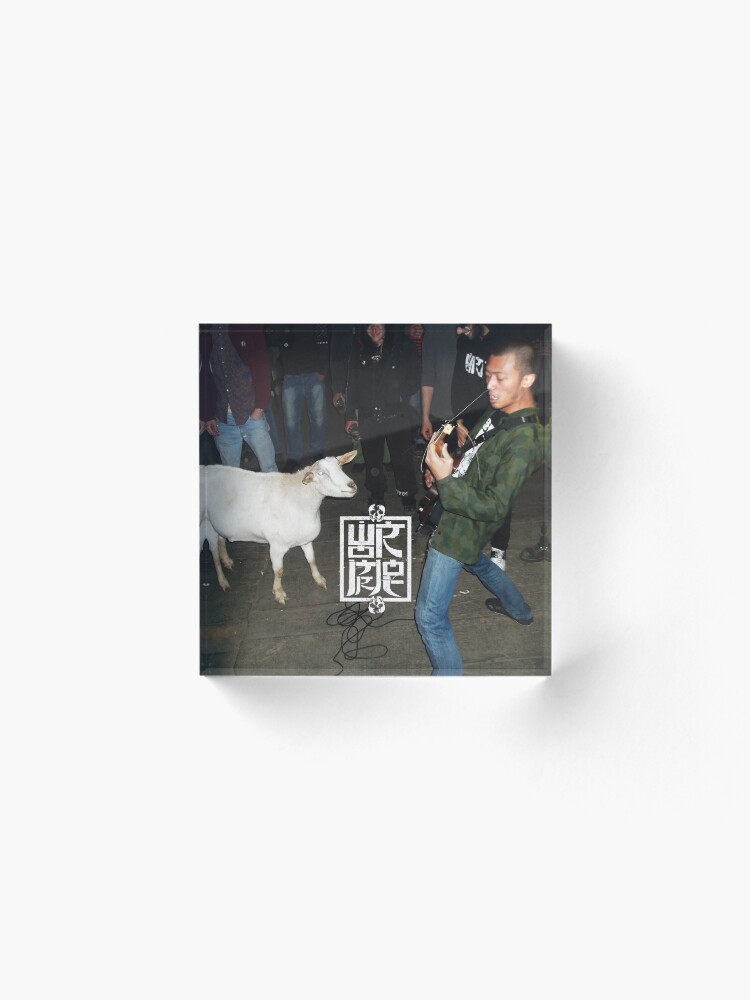 Alternate view of The Goat 2 Acrylic Block
