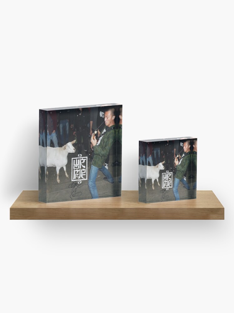 Alternate view of The Goat 2 Acrylic Block