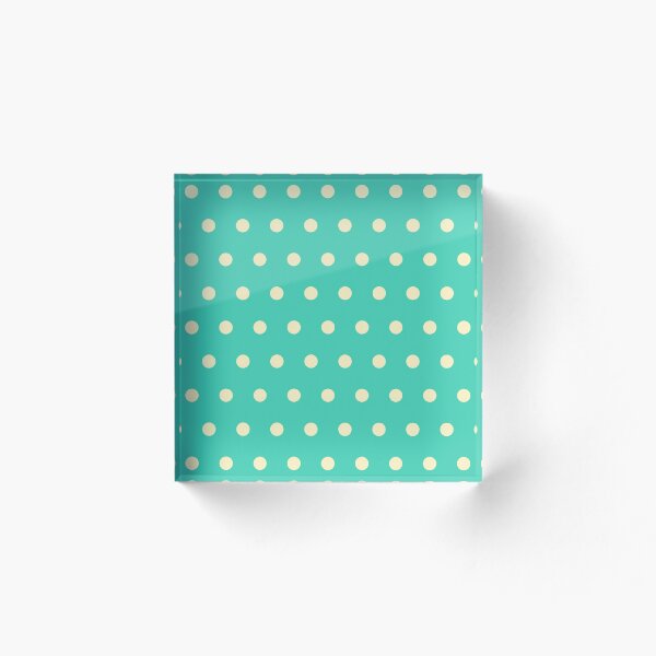Item preview, dot with green background pattern designed and sold by Patternsonly.