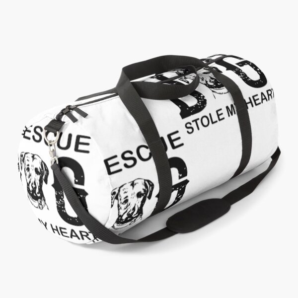 Item preview, a rescue dog stole my heart designed and sold by JaMatt1983.