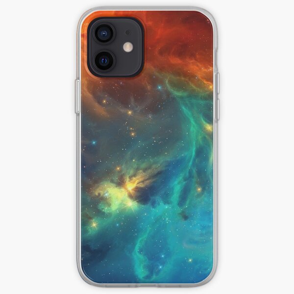 Galaxie colorée Coque souple iPhone