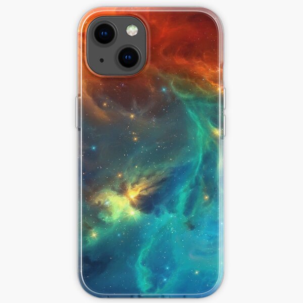 Galaxie colorée Coque souple iPhone