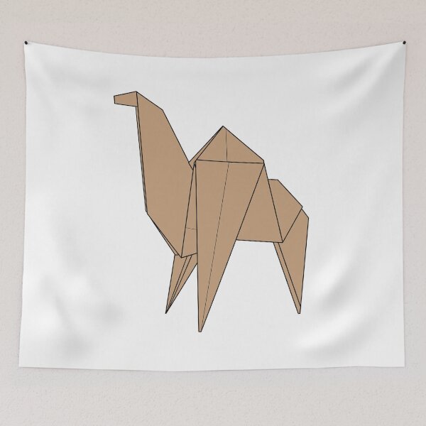 Item preview, Origami Camel - Light Brown designed and sold by Mennen’s Art.